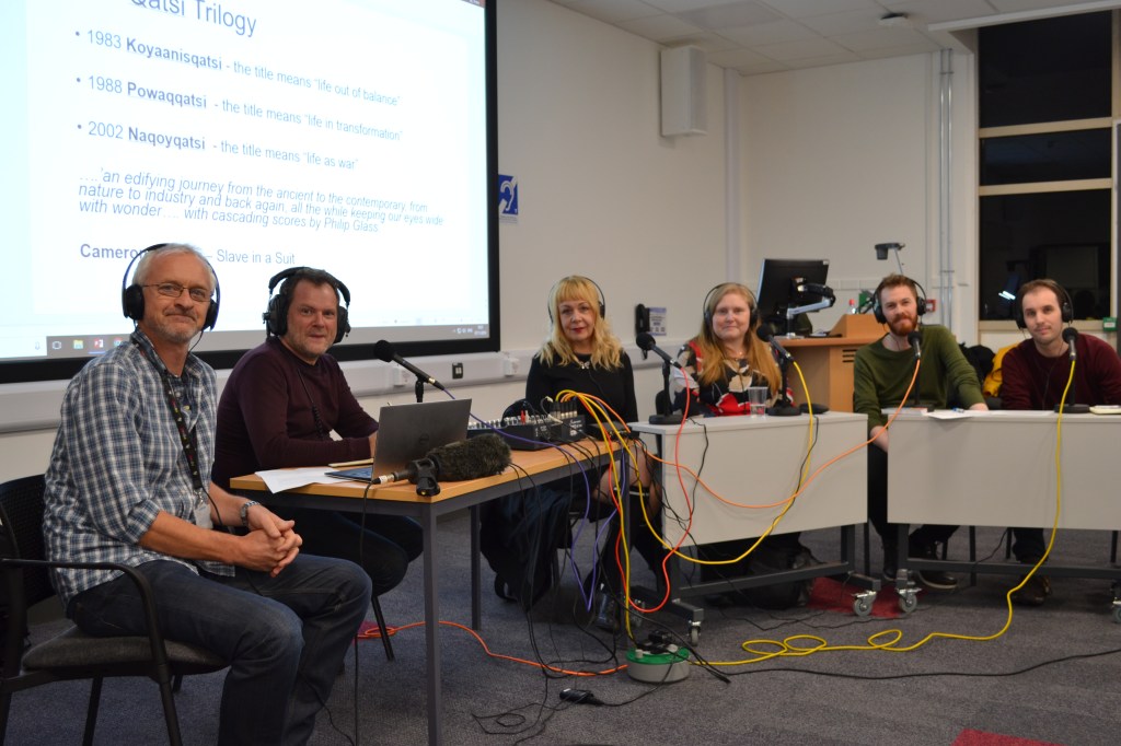 Wednesday 7th November: Podcast ‘Live’